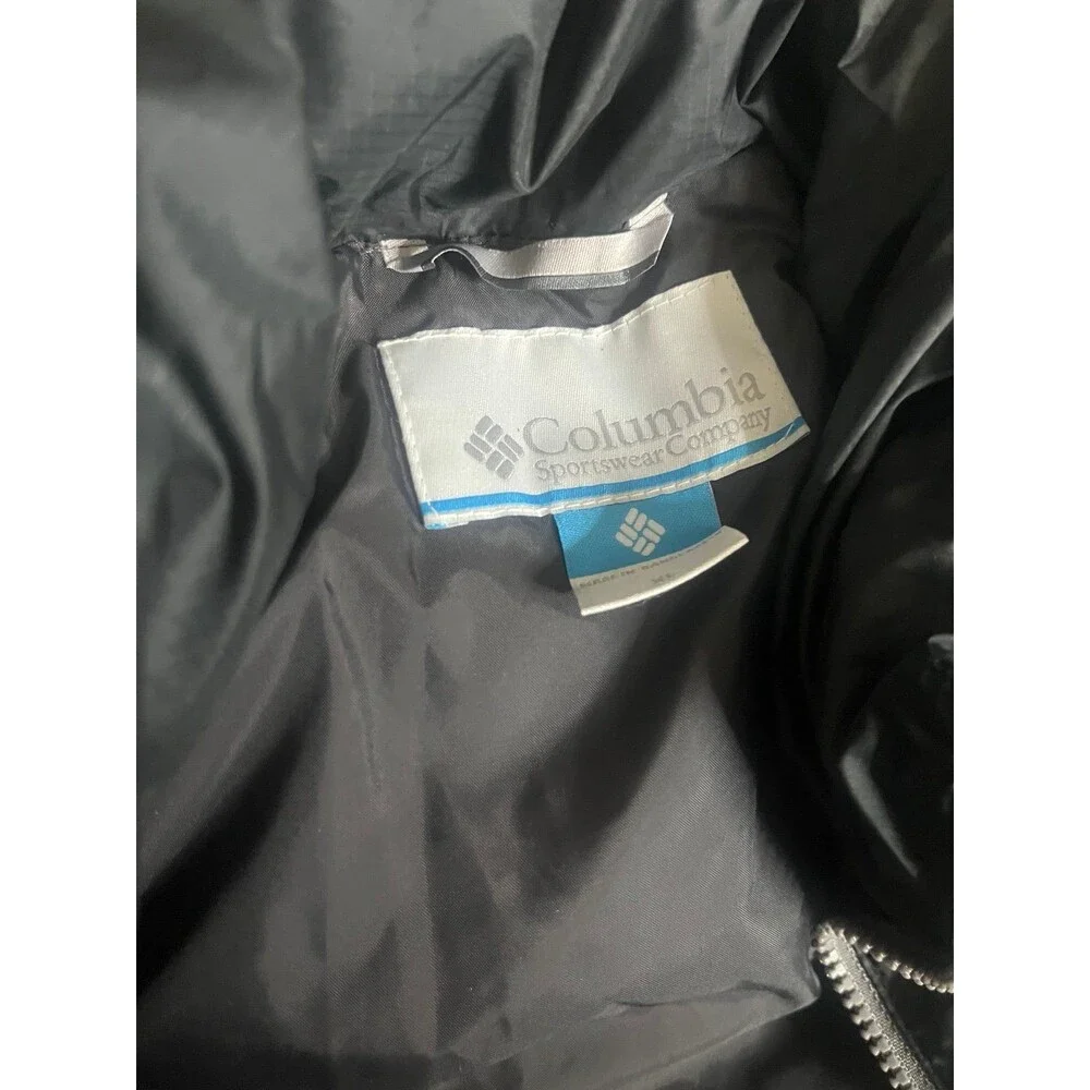 Columbia Jacket Mens XL Gray Puffect III Full Zip Insulated Puffer
